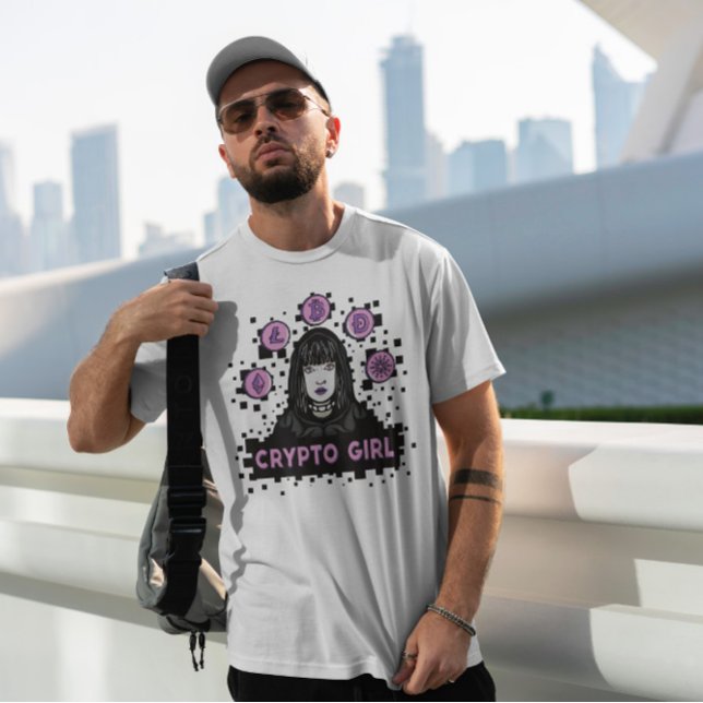 Camiseta Crypto Girl (Criador carregado)