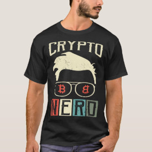 Camiseta Crypto Nerd Bitmoney Cryptocurrency Crypto Stock