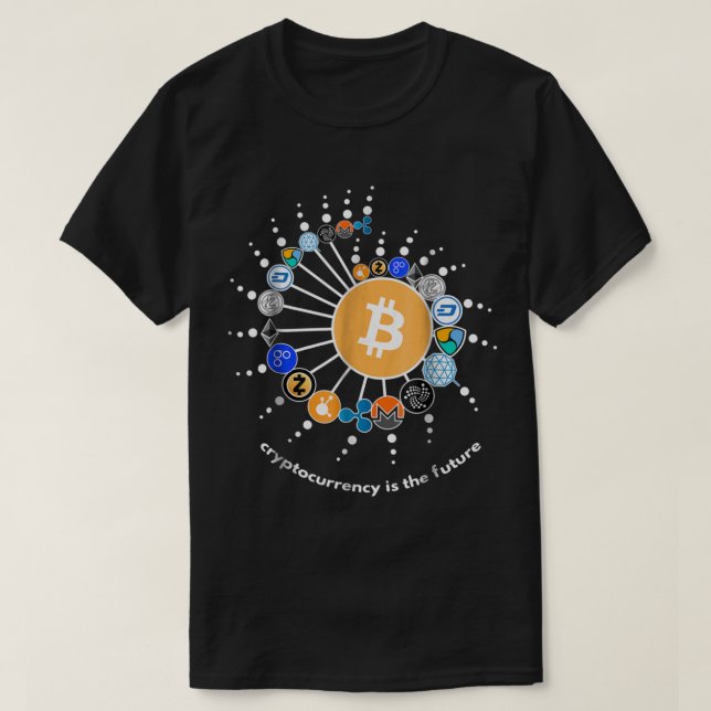 Camiseta Crypto Network Digital Design (Frente do Design)