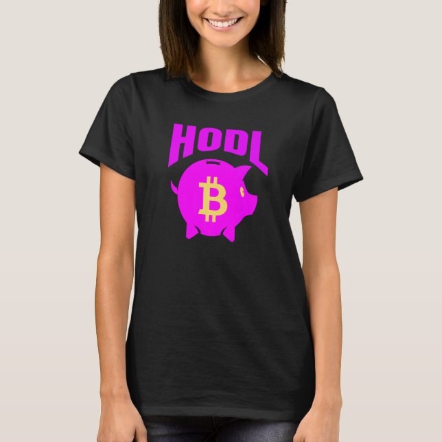 Camiseta Crypto Piggy Bank (Frente)