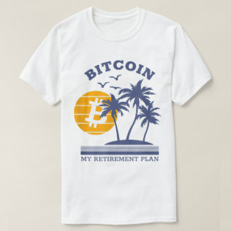 Camiseta Crypto Retirement Plan | Funny Beach Investor