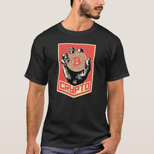 Camiseta Crypto Revolution Art (Frente)