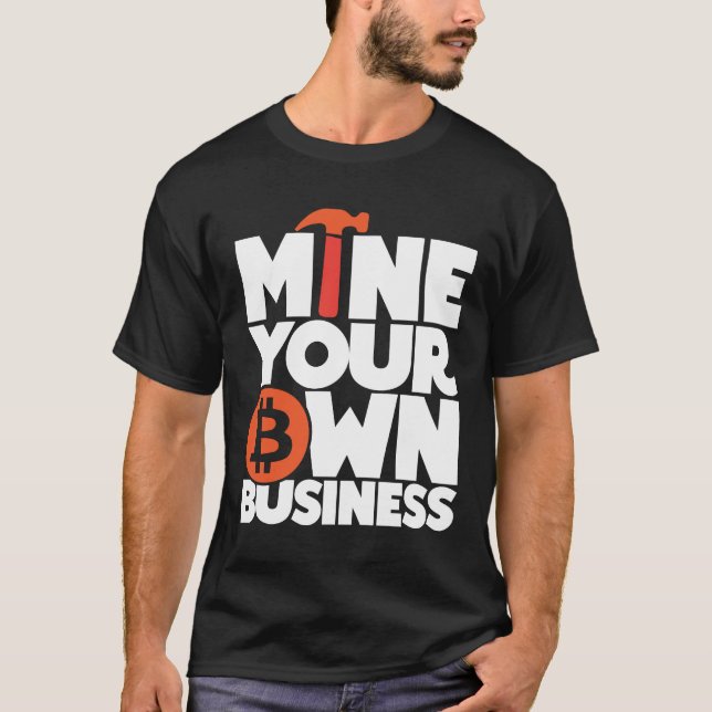 Camiseta Crypto Revolution: Bold Statement T shirt para Dig (Frente)
