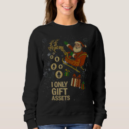 Camiseta Crypto Sleigh Ride™ Natal para Stakers de ETH
