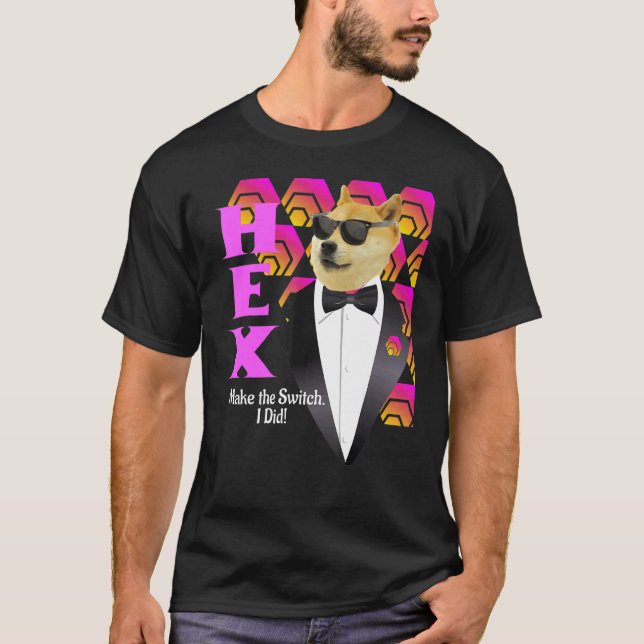Camiseta Cryptocurrency Bitmoney Pulsechain hexicano (Frente)