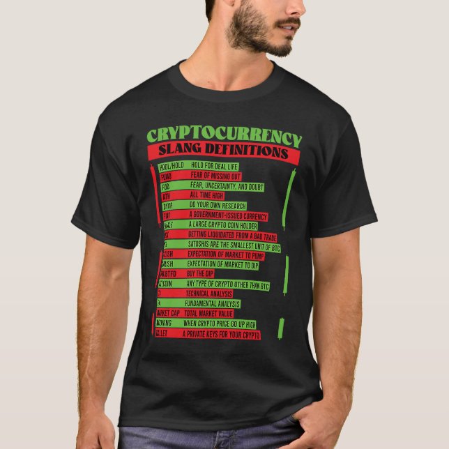 Camiseta Cryptocurrency Blockchain Trader Finance Crypto In (Frente)