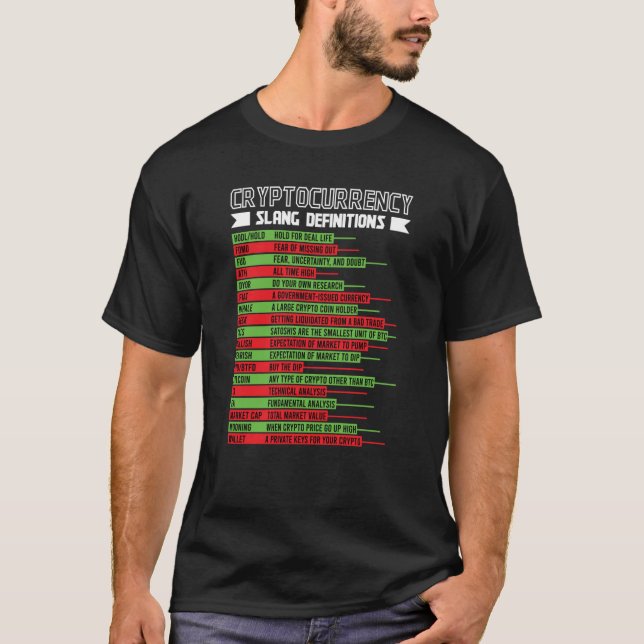 Camiseta Cryptocurrency Blockchain Trader Finance Crypto In (Frente)