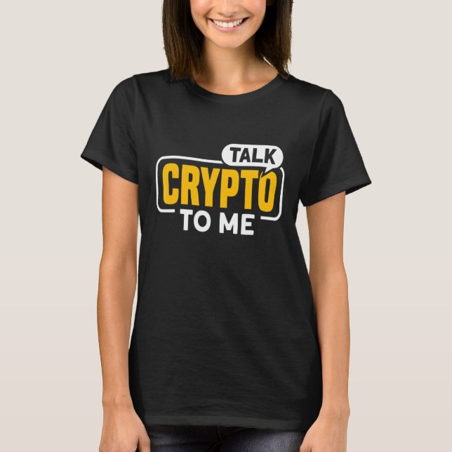 Camiseta Cryptocurrency Para Bitmoney Miner E Trader 1 (Frente)