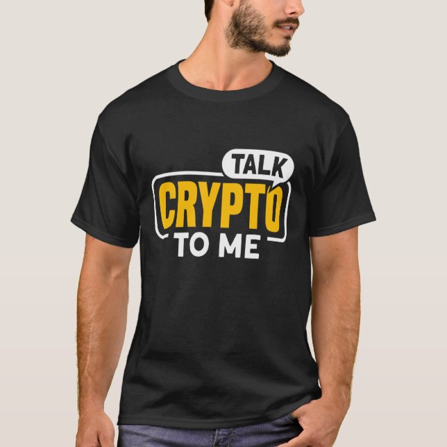 Camiseta Cryptocurrency Para Bitmoney Miner E Trader 1 (Frente)