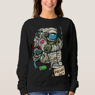 Camiseta Cryptocurrency Talk Astronaut Hodler Begging For