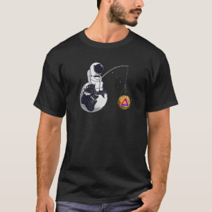 Camiseta Cryptocurrency Talk BAT Para O Homem-Lua HOD