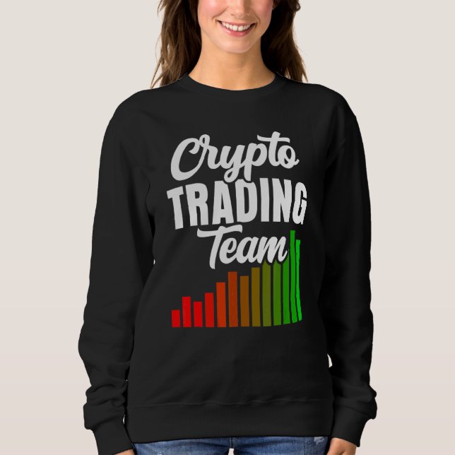 Camiseta Cryptos do Comerciante da Crypto Trading Team (Frente)
