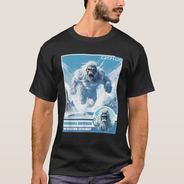 Camiseta Cryptozoology Cryptid Believer Apparel Unisex Kids (Frente)