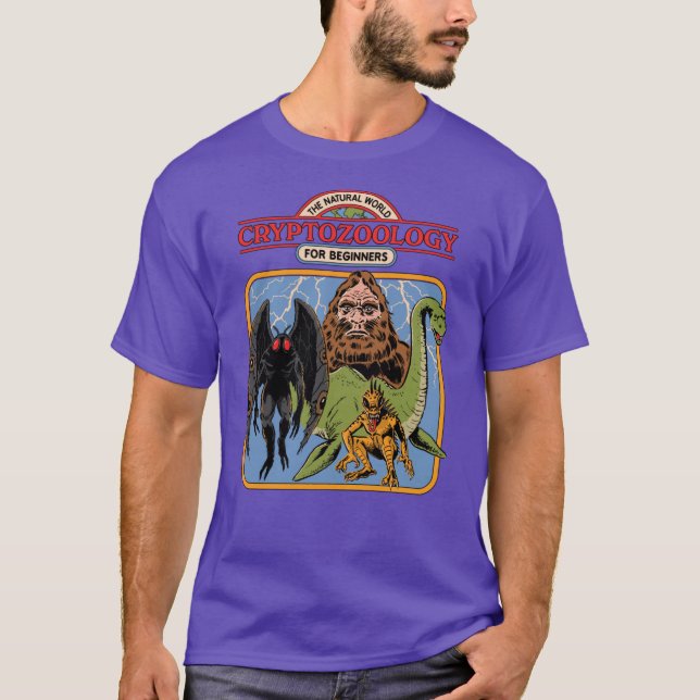 Camiseta Cryptozoology For Beginners family (Frente)