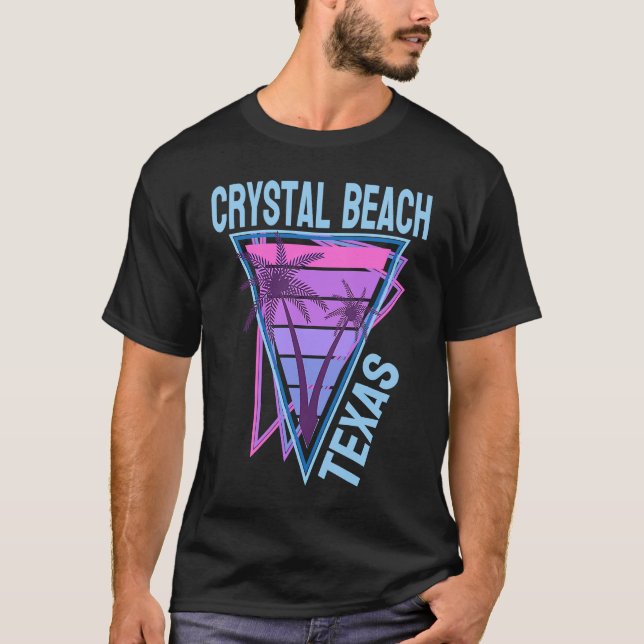 Camiseta Crystal Beach Vacation  1 (Frente)