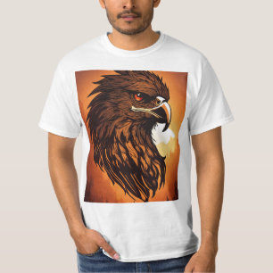 Camiseta Crystal Eagle: Espírito da Libertação Selvagem Ind