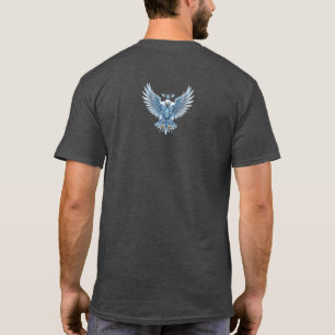 Camiseta Crystal Eagle: Símbolo da Transformação