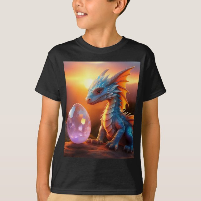 Camiseta Crystal Egg Dragon (Frente)