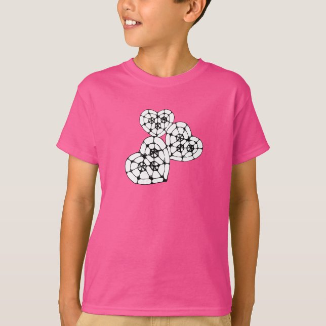 Camiseta Crystal Hearts (Frente)