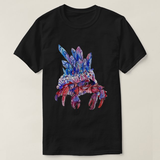 Camiseta Crystal Hermit (Frente do Design)