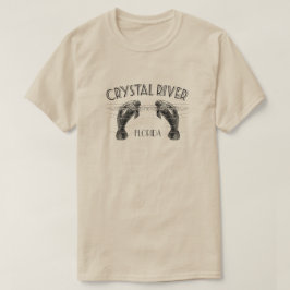 Camiseta Crystal River Florida Manatee