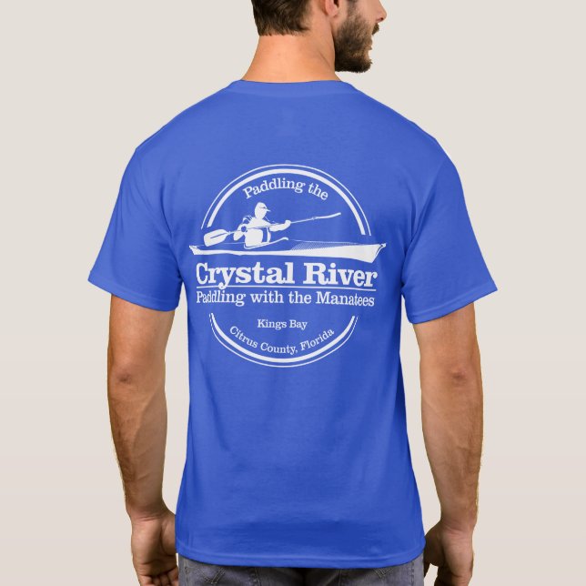 Camiseta Crystal River (SK) (Verso)