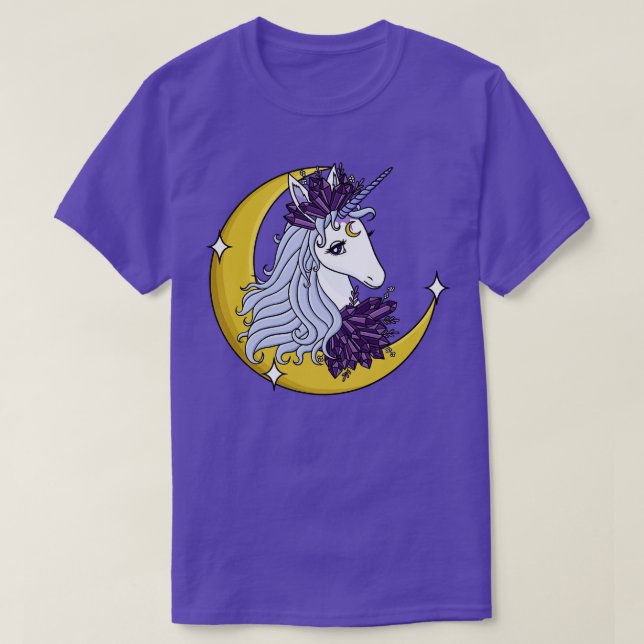 Camiseta Crystal Unicorn (Frente do Design)