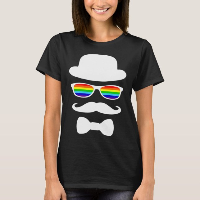 Camiseta CSD LGBTQIA Parade Acceptance Ally Flag Love Proud (Frente)
