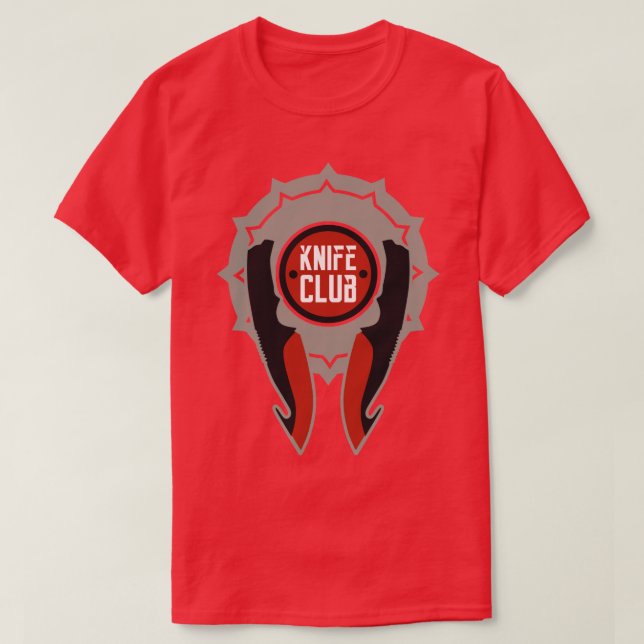 Camiseta CSGO Knife Club Gut Knife (Frente do Design)