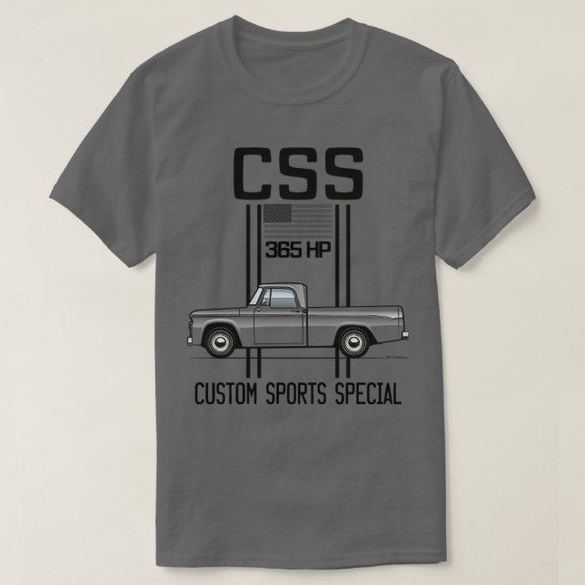 Camiseta CSS Multi Color (Frente do Design)