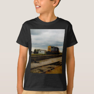 Camiseta CSX Railroad o motor Toledo da jarda de Dieesel,