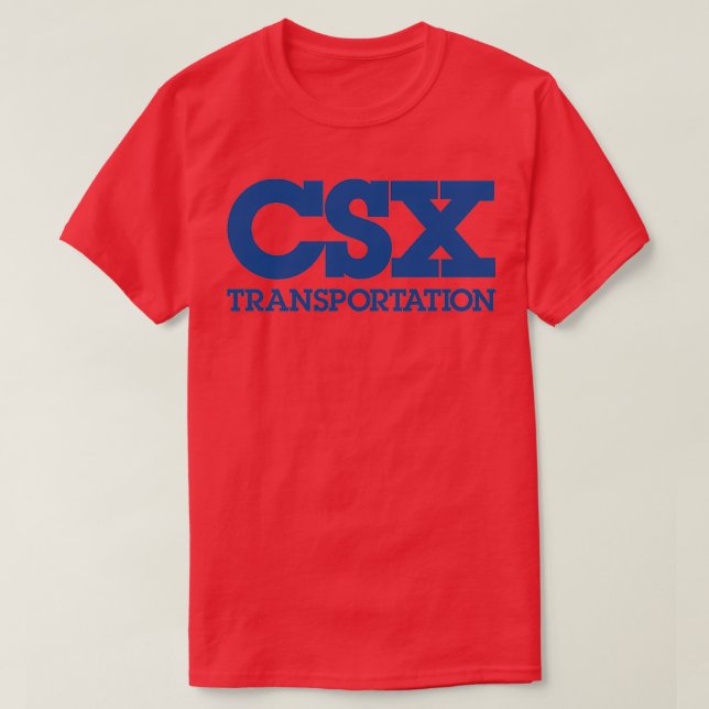 Camiseta Csx Transportation Blue Version (Frente do Design)