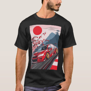 Camiseta CT230R Lancer Evolution VIII JAPÃO  Evo TIME ATTAC