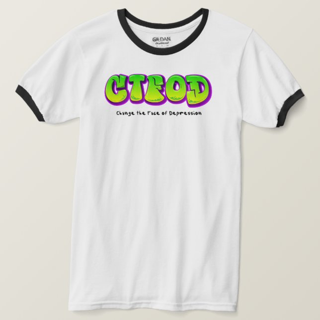 Camiseta CTFOD_Grafite (Frente do Design)
