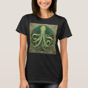 Camiseta Cthulhu Art Nouveau