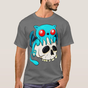 Camiseta Cthulhu Cat Cute Kawaii Cathulhu Kitten Cutten