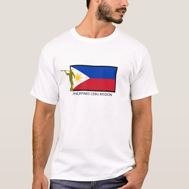 CAMISETA CTR DA MISSÃO LDS DE FILIPINAS CEBU (Frente)