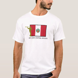 CAMISETA CTR DA MISSÃO LDS DOS CENTRO DE PERU LIMA