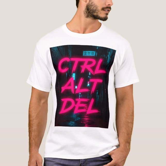 CAMISETA CTRL ALT DEL (Frente)