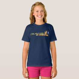 Camiseta CTRL+ALT+DEL Minha Lição de Casa Gato Tech Diverti