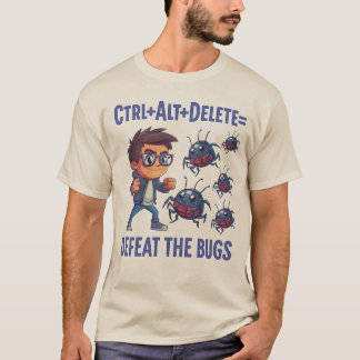 Camiseta Ctrl + Alt + Delete