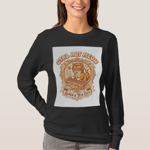 Camiseta Ctrl Alt Meow Gato Gamer Tecnologia Arte Vetorial