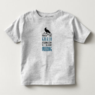 Camiseta Cuando el grajo vuela bajo