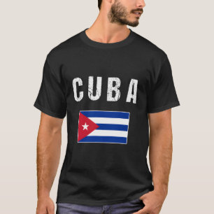 Camiseta Cuba - Bandeira Cubana