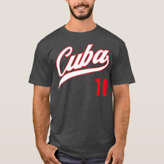 Camiseta Cuba Baseball Remera Beisbol Cuban Jersey 10 1