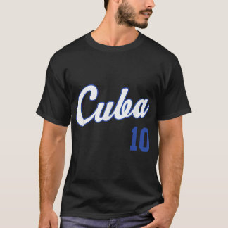 Camiseta Cuba Baseball Remera Beisbol Cubano Jersey 10