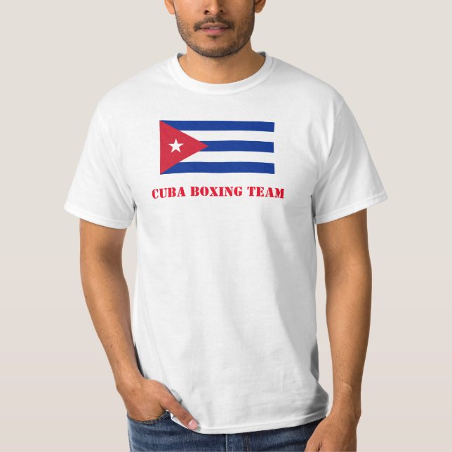 CAMISETA CUBA BOXING (Frente)