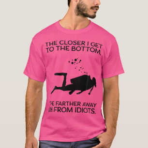 Camiseta Cuba Diver Mais Perto Que Eu Chego Para Baixo Scub
