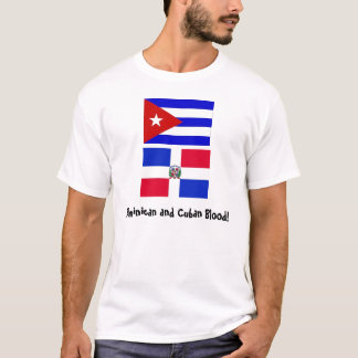 Camiseta Cuba_flag, DominicanR_flag, Dominican e cubano…