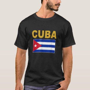 Camiseta Cuba Flag T Mostra Bandeiras Cubanas Legal Bandera
